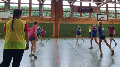 HCA-Handballer in Aktion (Bild: Lisa Steiner)