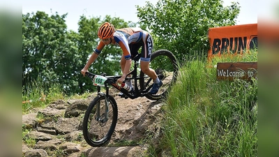 Emma Leupold kam bei der MTB Bundesnachwuchssichtung gut ins Rollen (Bild: Franz Pretzl)