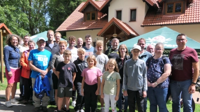 Teilnehmende des Ausflugs des Tischtennis-Vereins (Bild: Michael Eckl)