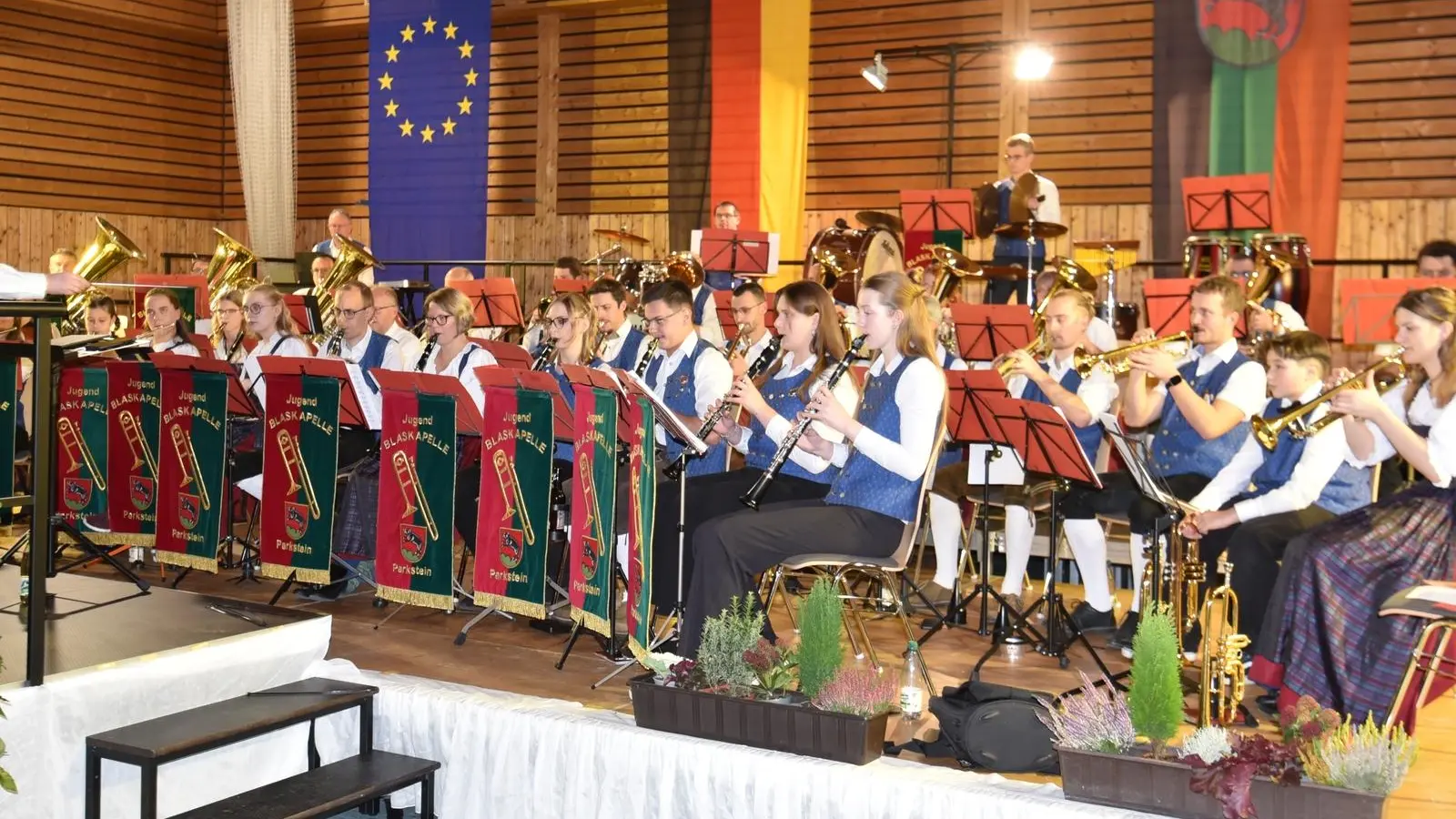 35 Jahre Jugendblaskapelle Parkstein. (Bild: Christian Witt)