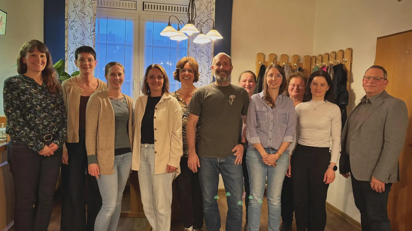 Dass neue Führungsteam des Gartenbauvereins Pullenried.  (Bild: Tamara Schulz)