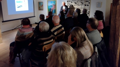 „Verlorene Heimat” verlassene Orte im Truppenübungsplatz im Museum Beim Taubnschuster. (Bild: Gregor Forster)