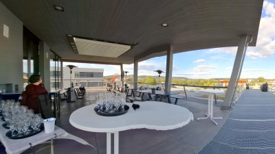Dachterrasse der Lüdecke Akademie  (Bild: Ute Schieder)