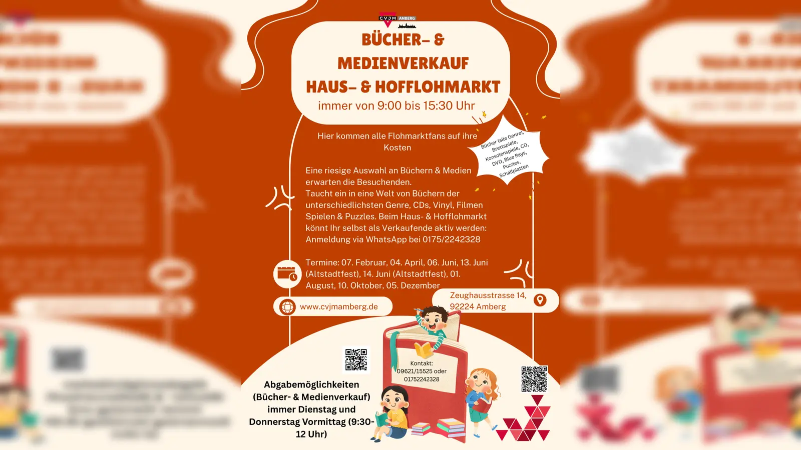 Termine Flohmarkt CVJM Amberg e.V. (Bild: Christian Glaßer )