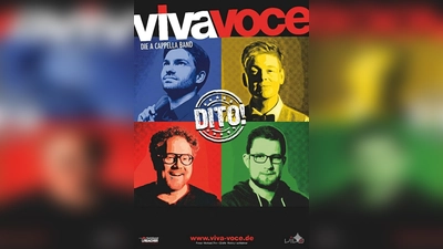 Die A-cappella-Band Viva Voce gastiert im Stadttheater Amberg. (Bild: Michael Zirn)