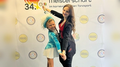 Elisa mit Trainerin Melissa Lichtblau. (Bild: Thomas Eyrich)