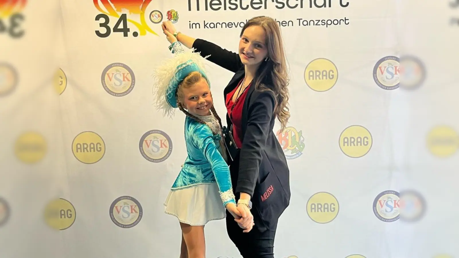 Elisa mit Trainerin Melissa Lichtblau. (Bild: Thomas Eyrich)