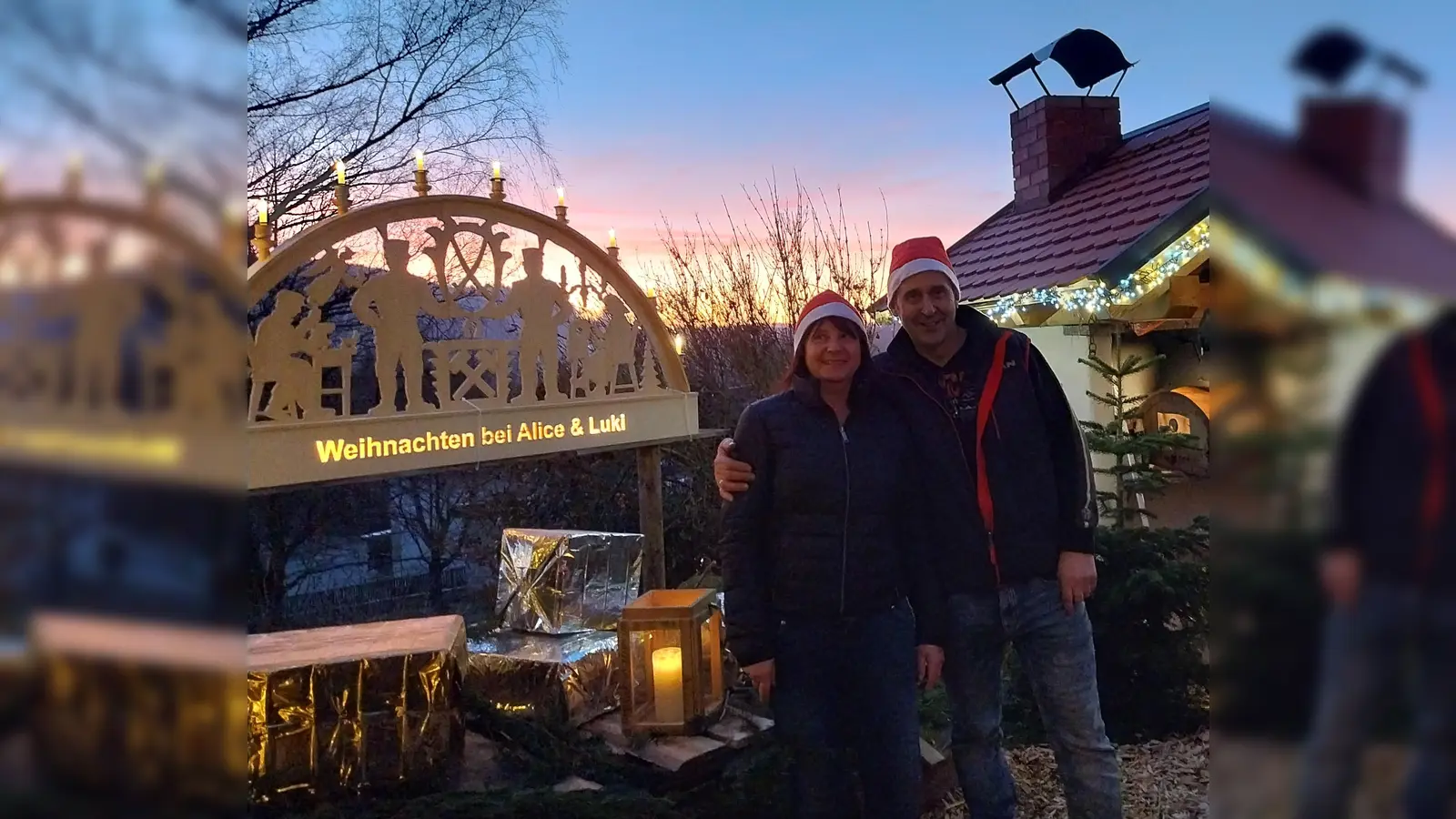 Alice und Ludwig Wüst freuen sich schon auf den Adventsmarkt. (Archivbild: Josef Pilfusek)