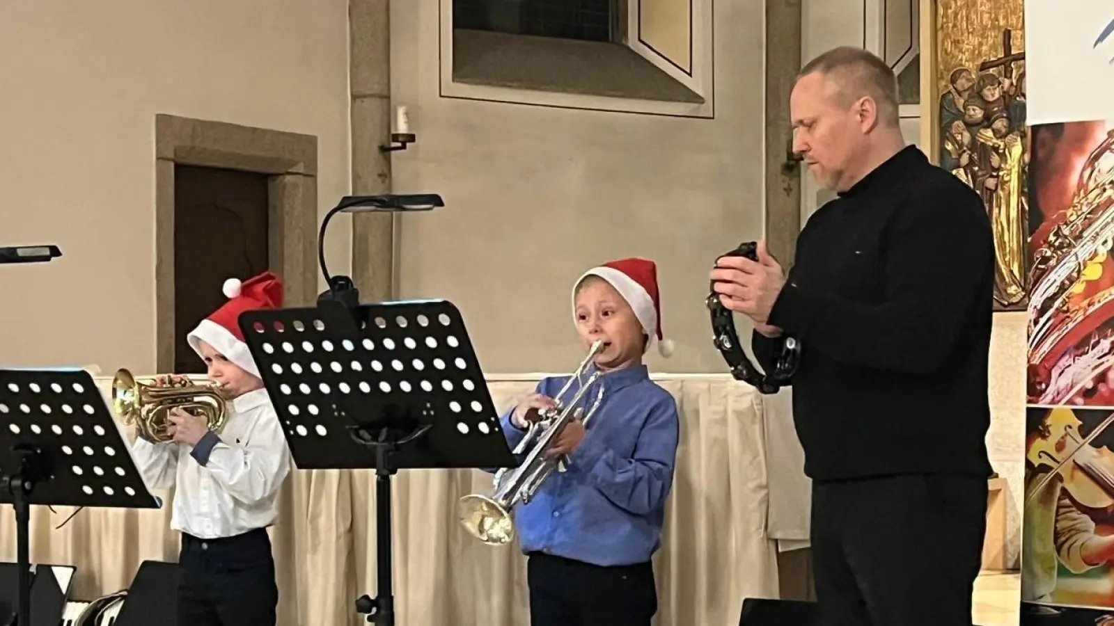 Weihnachtskonzert der Städtischen Sing- und Musikschule Wunsiedel. (Bild: Kristina Wiedel)