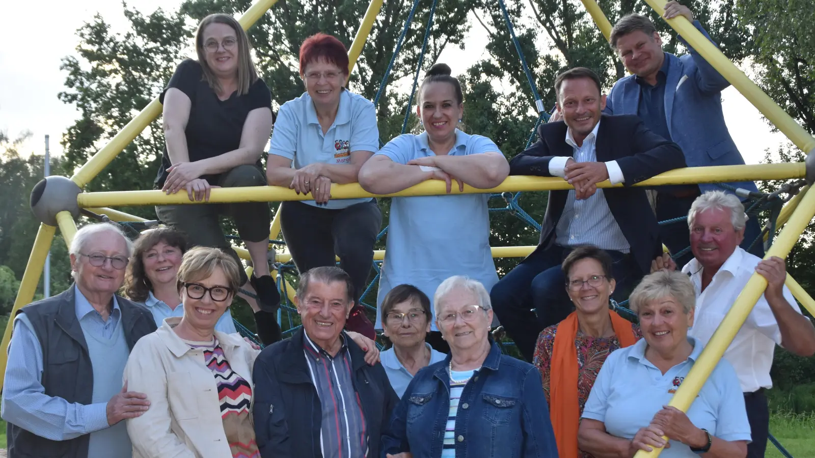 Die neue Führung des Stadtbad- Fördervereins. (Bild: Bernhard Czichon)