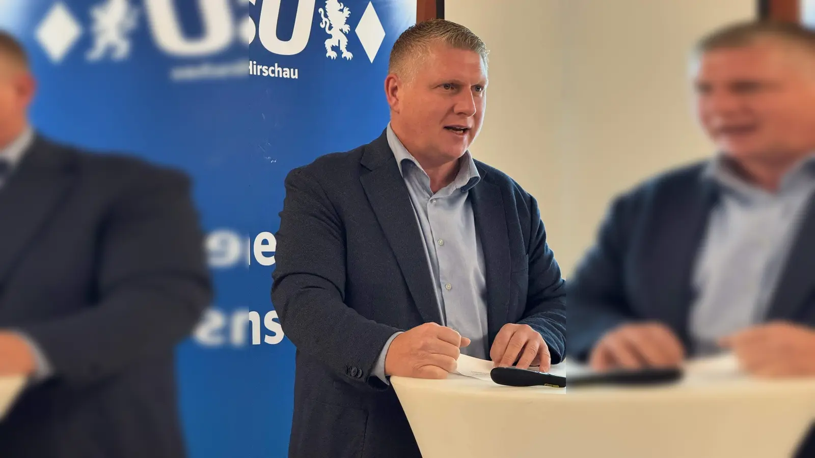 Bgm.-Kandidat Merkl. (Bild: Werner Schulz)