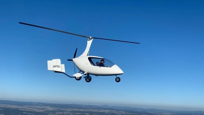 Passagierflüge sind mit Motorseglern, Ultraleichtflugzeugen und Gyrokopter möglich (Bild: Peter Ostermann)