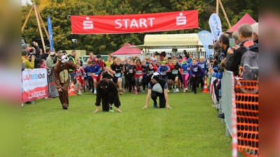 „Jag de Wuidsau“ entwickelt sich zum echten Familienevent: Beim Frischlingsrun steht der sportliche Nachwuchs im Mittelpunkt. (Bild: Franz Pretzl)