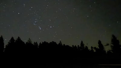 Fürnrieder Weihnachtshimmel. (Bild: Jochen Kellner-Bodendörfer)