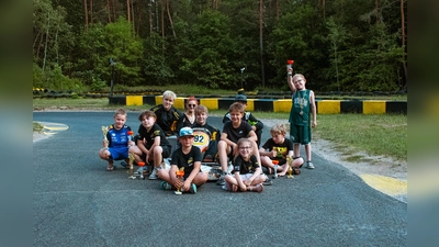 Die Amberger Kartslalom-Truppe (Bild: Holger Reuster (Holgerreuster@web.de))