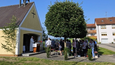 Patroziniumsfeier vor der Kapelle (Bild: Markus Hubmann)