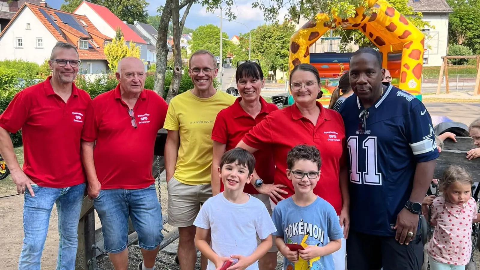 Foto mit den Gewinnerkindern. (Bild: Silke Tanner)