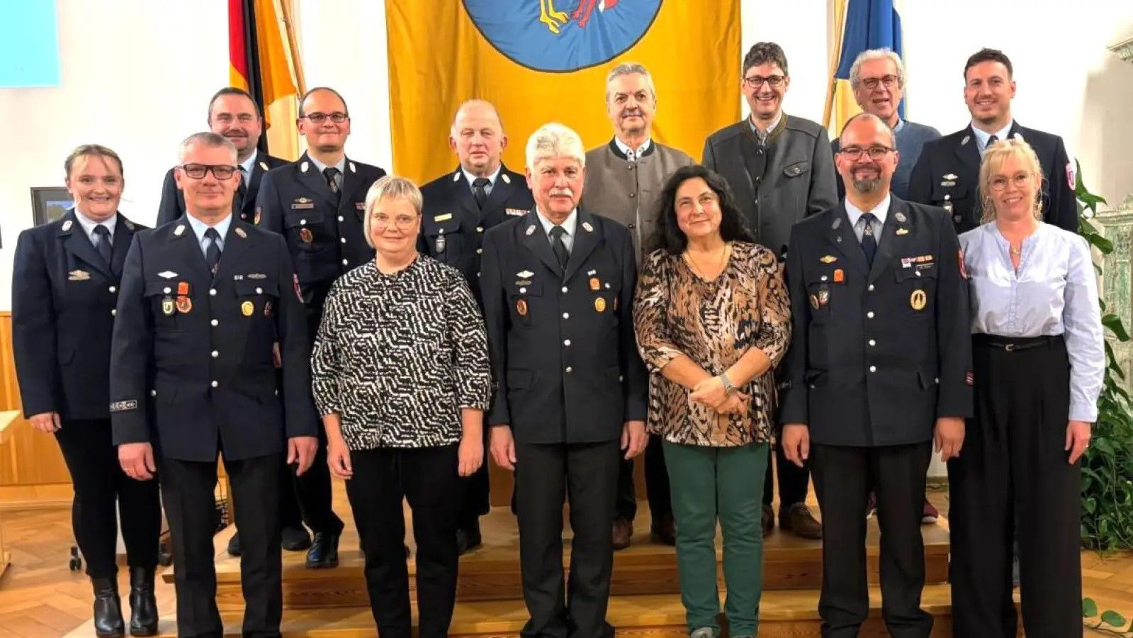 Ehrenabend für Mario Dobmaier, Albert Burger u. Markus Süß (Bild: Claudia Feneis)