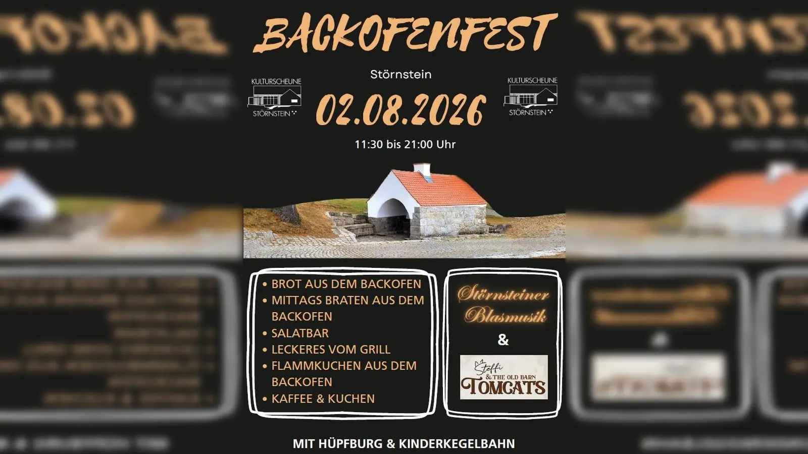 Plakat zum Backofenfest 2026 (Bild: Markus Ludwig)