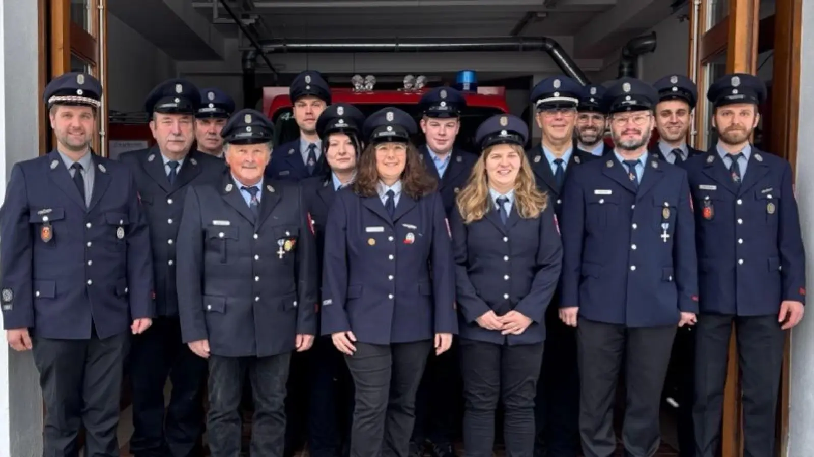 Aktive Wehr der FW Altenhammer. (Bild: Franziska Guro)