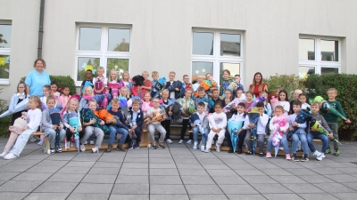 46 ABC-Schützen starten an der Grundschule Altenstadt in zwei ersten Klassen (Bild: Doris Bodensteiner)