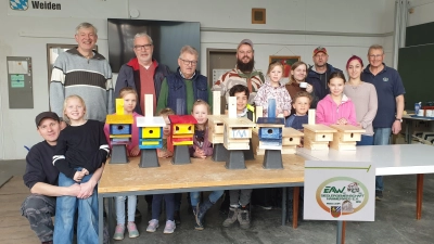 Bastelaktion der Hammerwegsiedler (Bild: Sarah Hartwich)