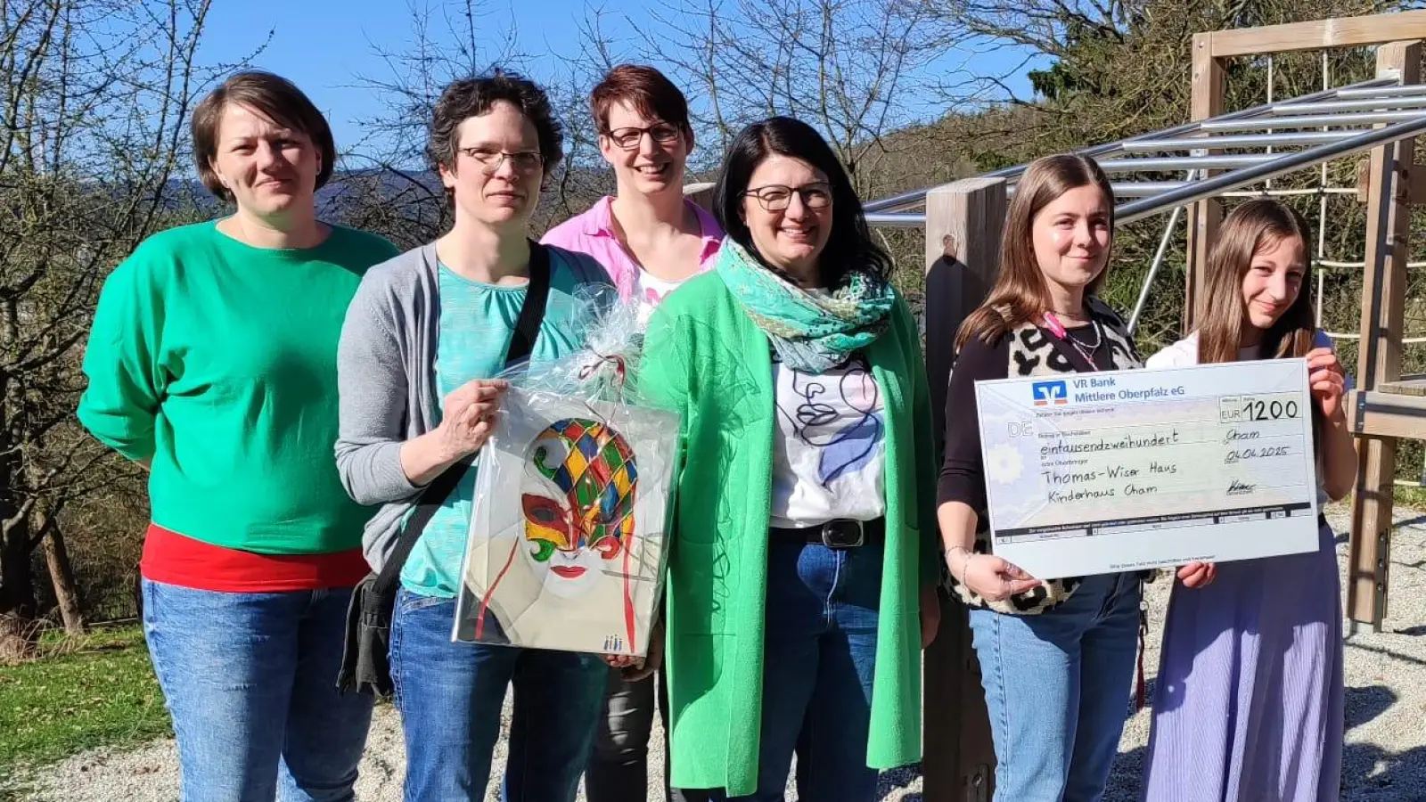 KLB Niedermurach Spendenübergabe. (Bild: Katrin Thanner)