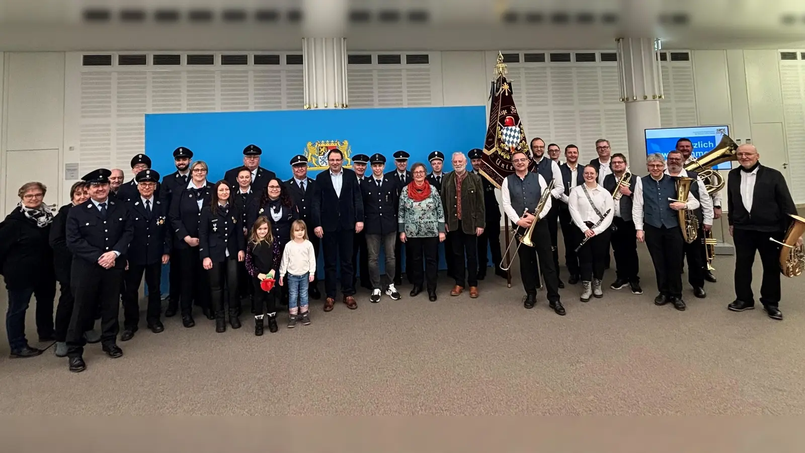 Martin Schöffel, Feuerwehrler und Unterstützer beim Schirmherrschaftbitten in Nürnberg. (Bild: Dominik Göttler)