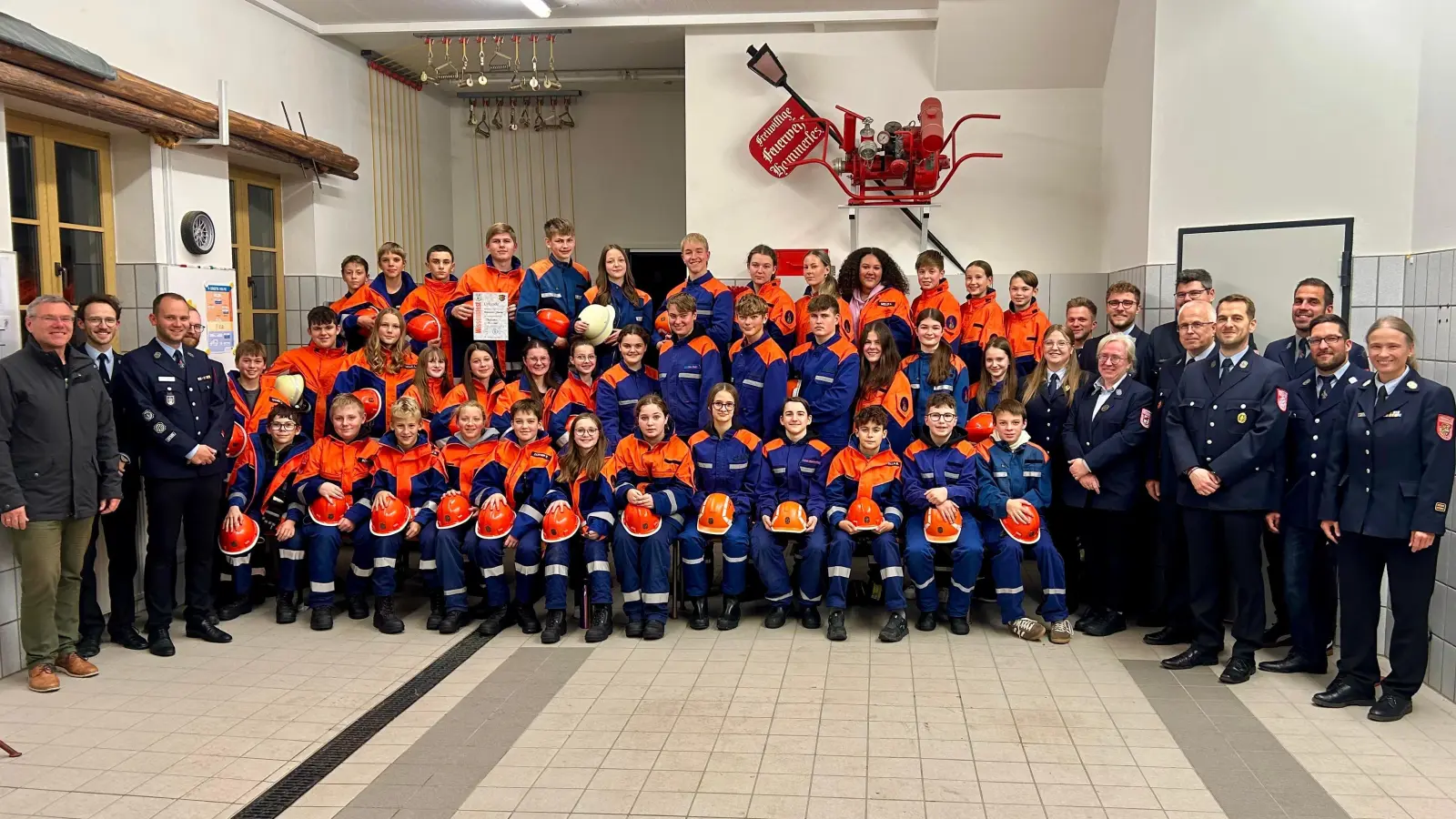 Wissenstest Feuerwehr 2025 Hammerles (Bild: Konrad Adam)