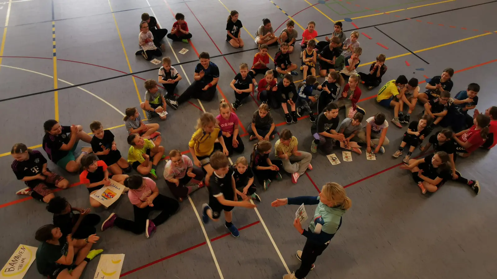 Siegerehrung beim Grundschulcup (Bild: Elisabeth Lederer)