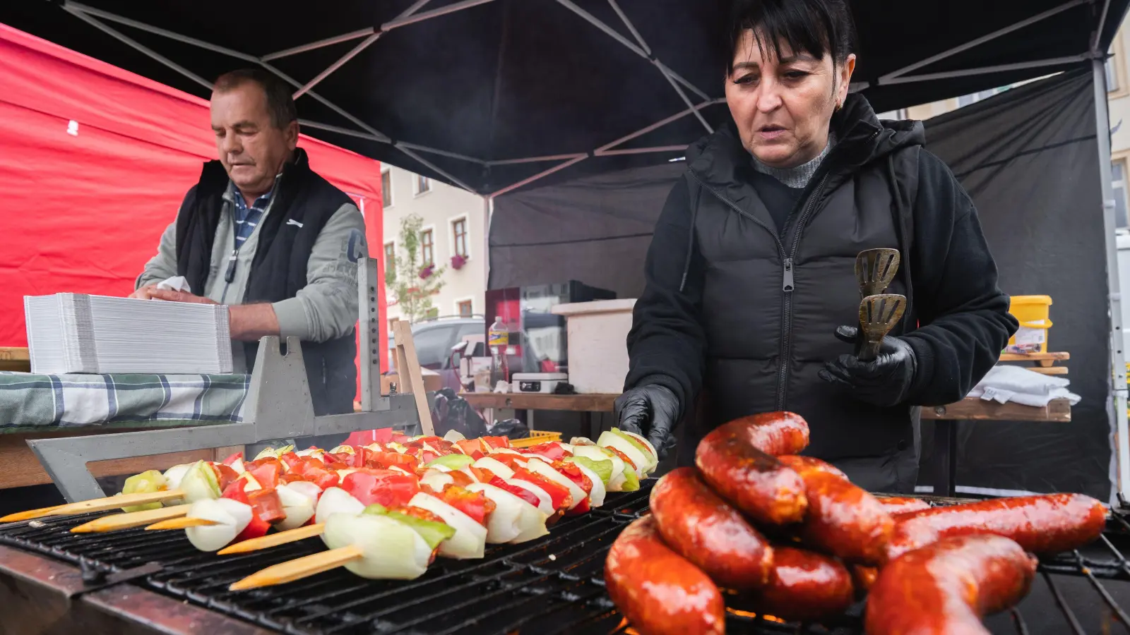 Eindrücke vom letzten Nachbarschafts-Food-Festival in Tachov. (Bild: Dominik Erban)