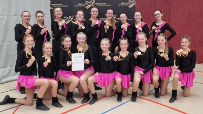 Mädchen siegen beim Bundeswettbewerb. (Bild: Martina Kick-Wittmann)