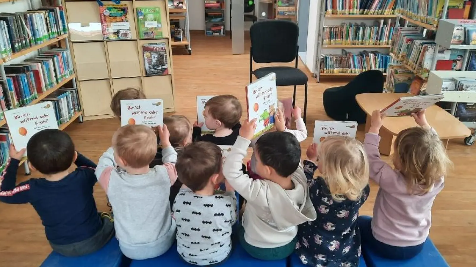 Bilderbuch „Bin ich wütend oder froh”. (Bild: Evi Lobenhofer)