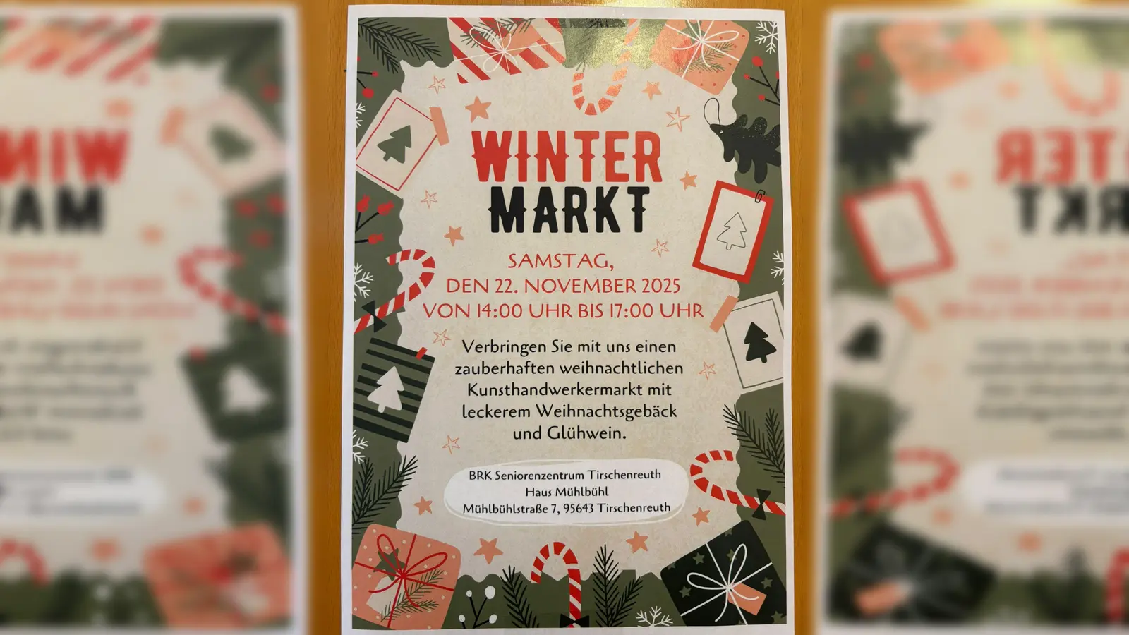 Am Samstag, den 22.11.25 findet im „Haus Mühlbühl” der Wintermarkt statt. (Bild: Schrems, Thomas)