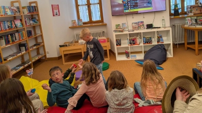 Gaming in der Stadtbücherei Waldsassen (Bild: Kristina Gebel )