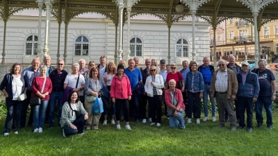 Der Mitarbeiter- und Pensionärsverein Siemens Kemnath e. V. war auf Entdeckungstour im Nachbarland unterwegs.  (Bild: Hans Walter )