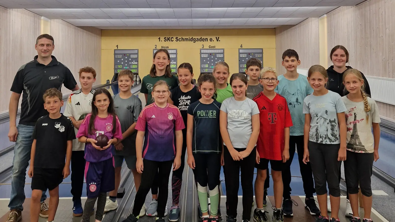 Teilnehmer am Kinderferienprogramm (Bild: Carolin Merkl)