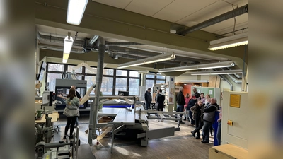 Impressionen aus der Schreinerei am BSZ Wiesau (Bild: Jürgen Böckl)