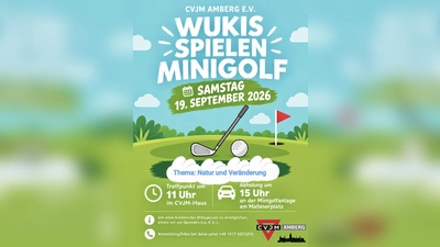 Anmeldung zum Minigolf am 19. September 2026 Infos bei Anna unter 01517/5023295  (Bild: Anna Hoffmann)