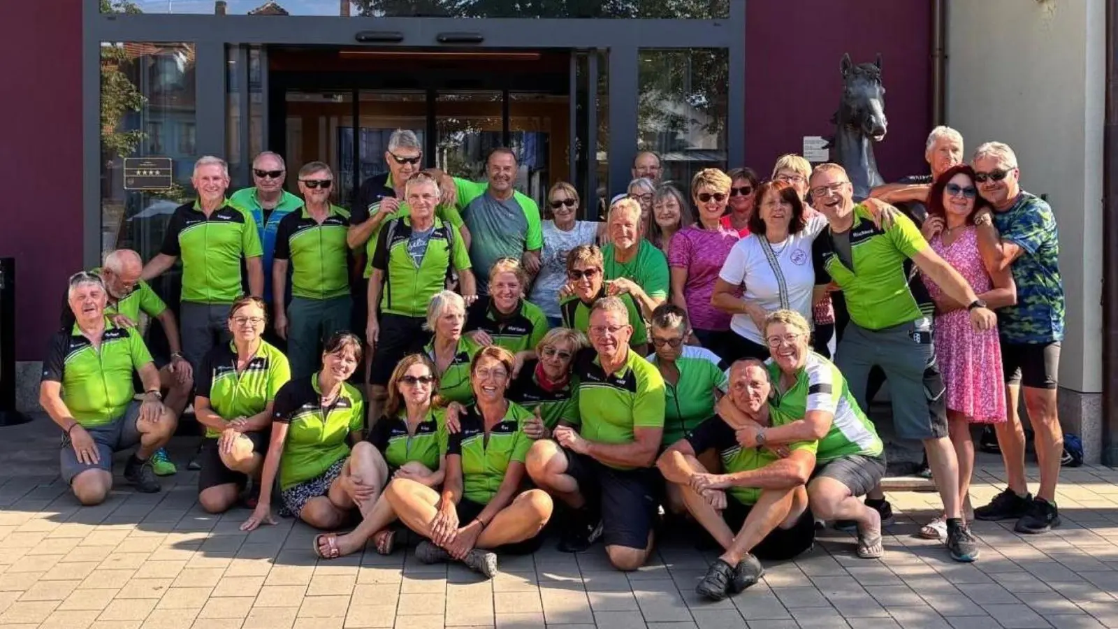 Die Teilnehmer der Radreise waren wieder einmal begeistert vom Angebot und verbrachten vier tolle Tage in Rothenburg. (Bild: Birgit Baller)