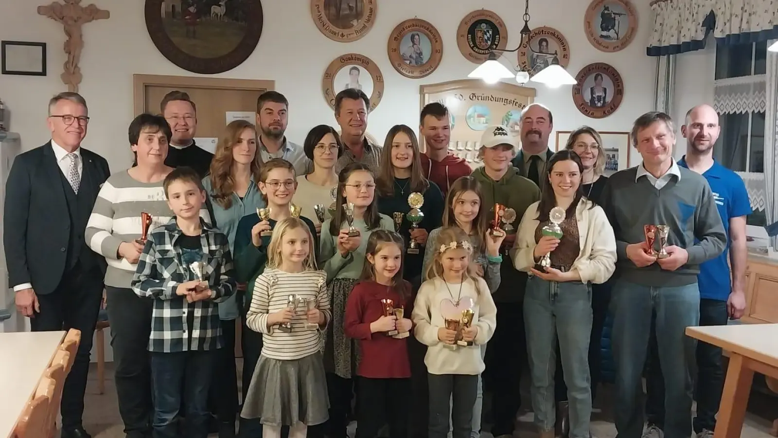 Könige, Vereinsmeister und Pokalsieger. (Bild: Heike Härtl)