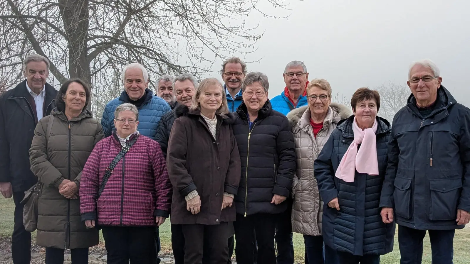 Die Teilnehmer der Kolpingfamilie Nabburg am besinnlichen Wochenende im Kolpinghaus Bayerischer Wald in Lambach. (Bild: Kurt Koppmann)