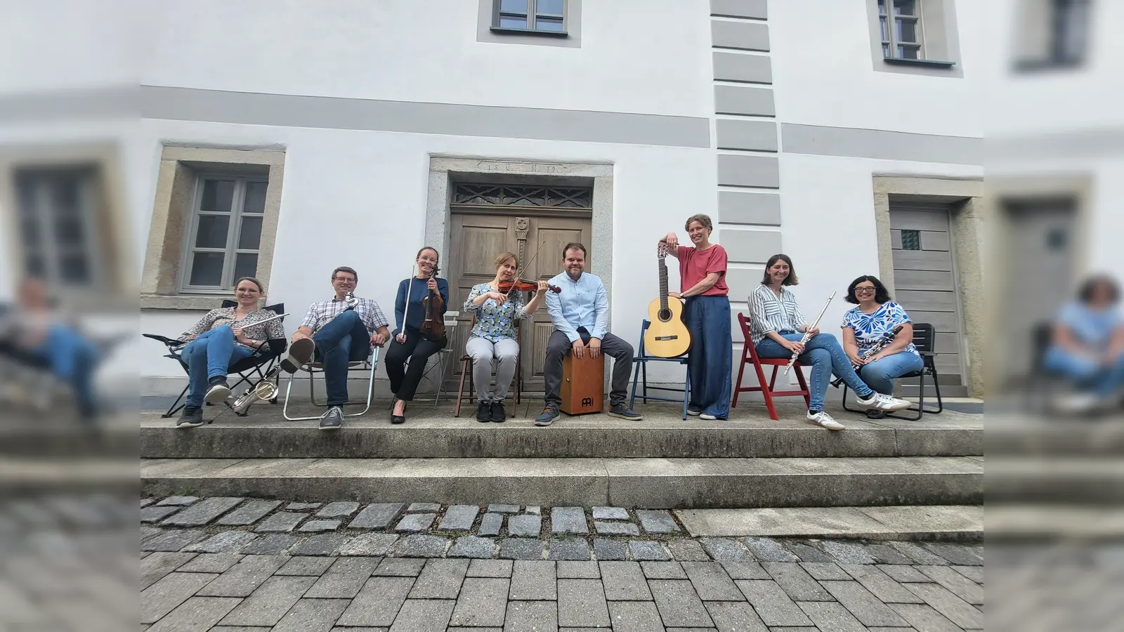 Historische Melodien, Volkslieder und musikalische Entdeckungen präsentiert das Ensemble Windflieger beim MarktmühlenZauber 2026.  (Bild: Liselotte Waldherr)