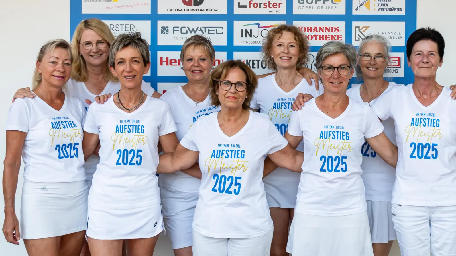 Die Damen 50 des TB Weiden (Abteilung Tennis) sind in die Landesliga 1 aufgestiegen. (Bild: Silvia Anna Blödt-Sejdiu)