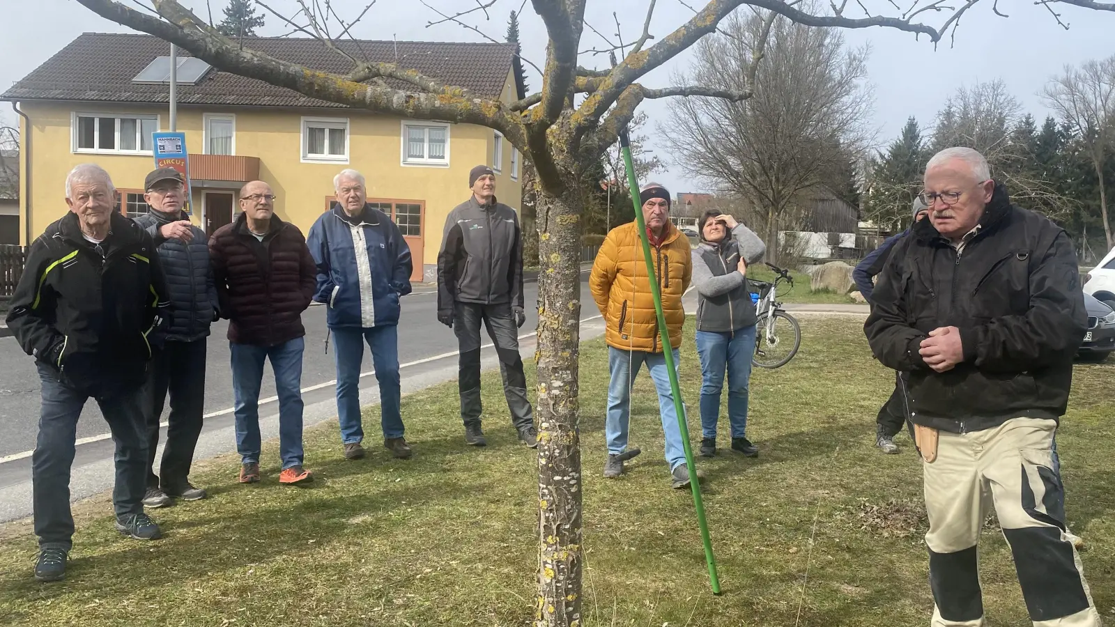 Josef Moosburger (r.) hatte immer interessierte Teilnehmer. (Bild: Marianne Moosburger)