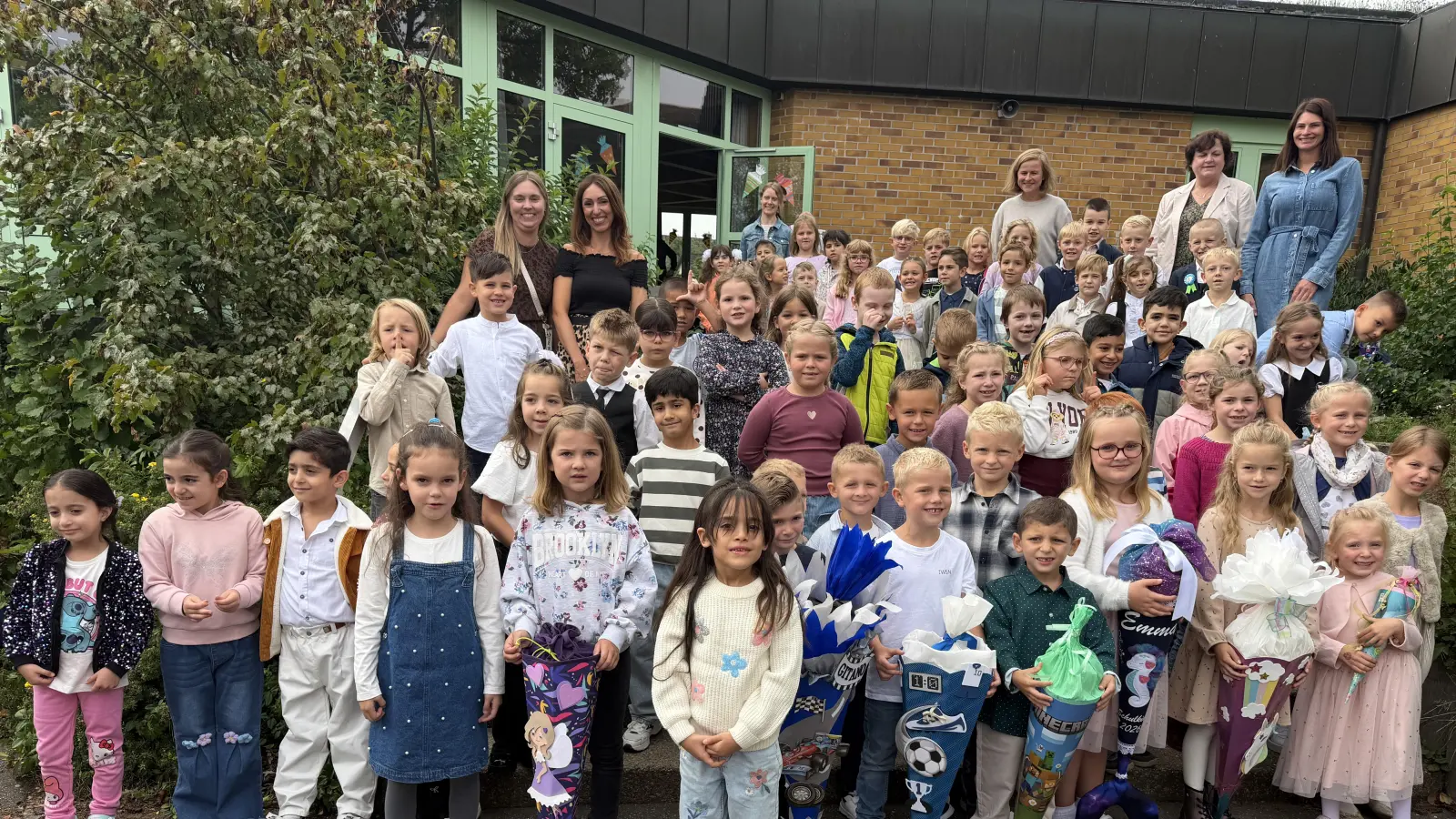 72 Kinder starten an der Jahn-Grundschule ins Schulleben. (Bild: Julia Donhauser)