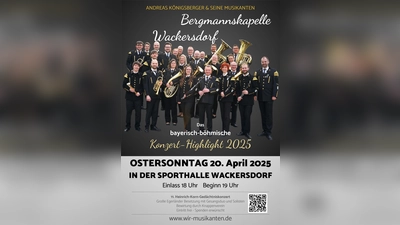 Blasmusik vom Feinsten erwartet die Besucher am 20. April in Wackersdorf (Bild: Andreas Königsberger)