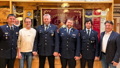 Von links: Andreas Ringlstetter, Lothar Müller, Gerhard Gschrey, Dominik Dorner, Florian Passler, Andreas Altmann. (Bild: Jim Sporrer)