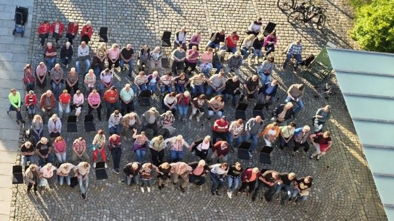 Die Abendklänge mit den Z´s von oben in der Abendsonne.  (Bild: Sandra Klein)