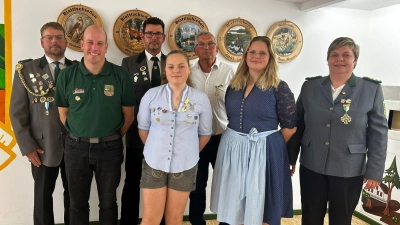 Stefan Zant Sportleiter, Joachim Bauer, Torsten Lang, Anna Zant, Ludwig Zant, Paula Zant, Verena Zant (Bild: Verena Zant)